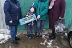 Депутаты Вольненского сельского поселения Успенского района поздравили  маленького жителя